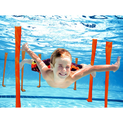 Unterwasserslalom