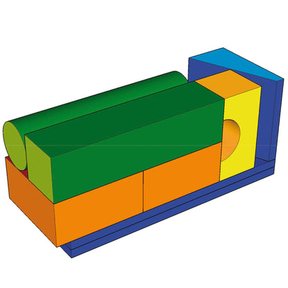 9-teiliges Baumodul MAXI
