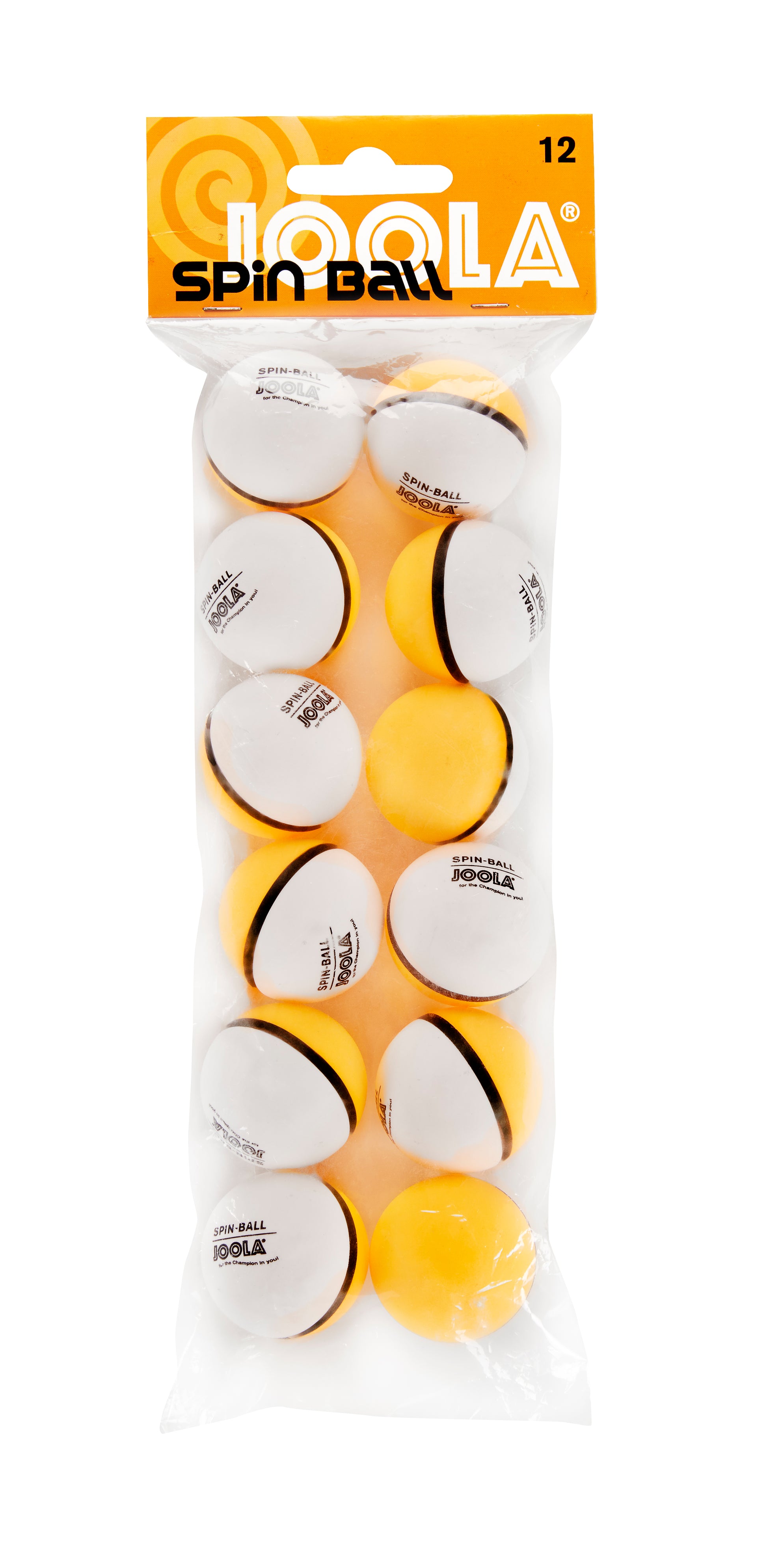 JOOLA Tischtennisbälle SPINBALL 12er