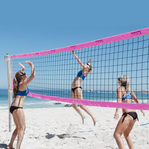 Beach-Volleyball Turniernetz mit DVV Prüfzeichen Beach