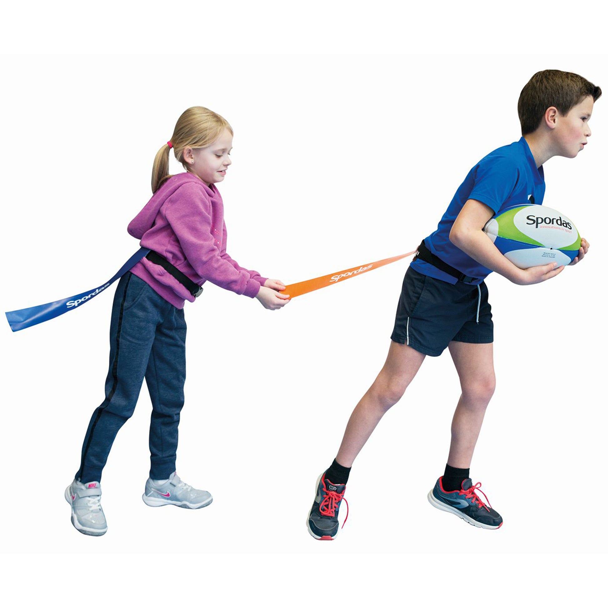 Flag Rugby Set mit Gürtel