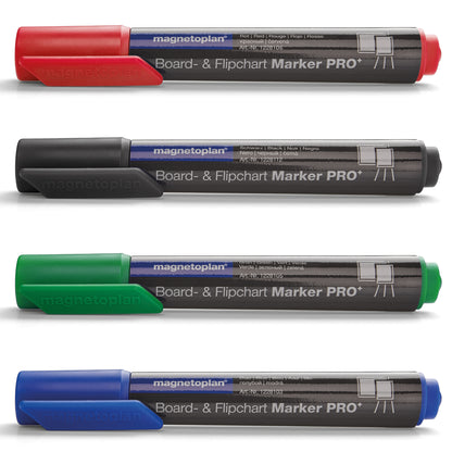 Board- und Flipchartmarker Pro+ im 4er Set