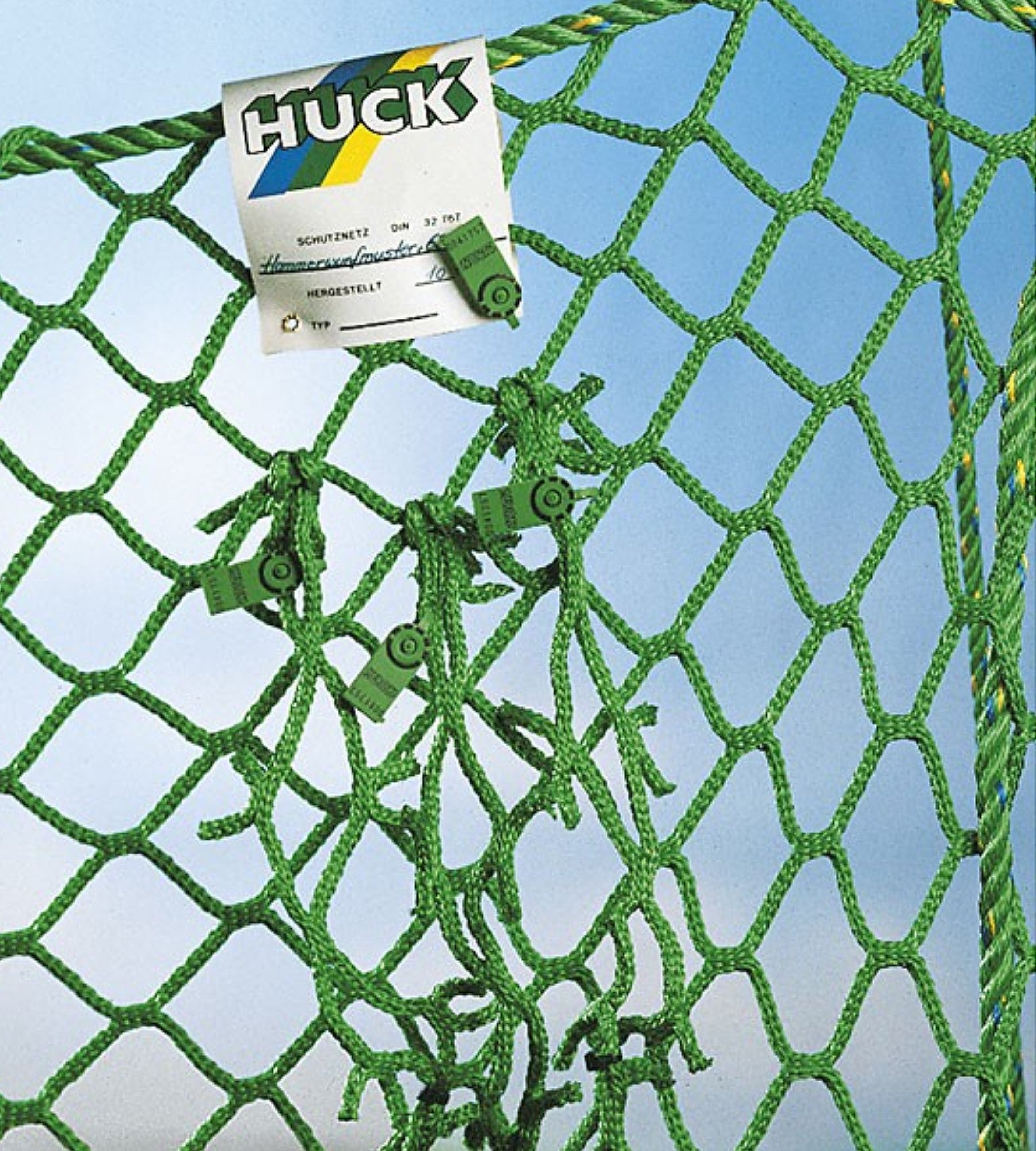 Hammerwurf-Schutznetz, für ansteigende Gitterhöhe (von 7 m auf 10 m)