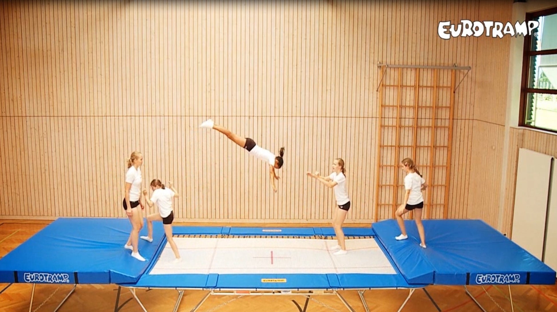Trampolin Grand Master "School" (Sprungtuch "School")