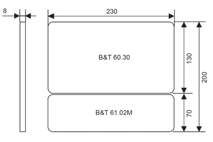 LED Anzeigetafel B&T 61.30 Matrix