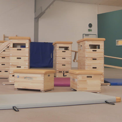 Sprungkasten klein aus Birke-Multiplex - verschiedene Ausführungen