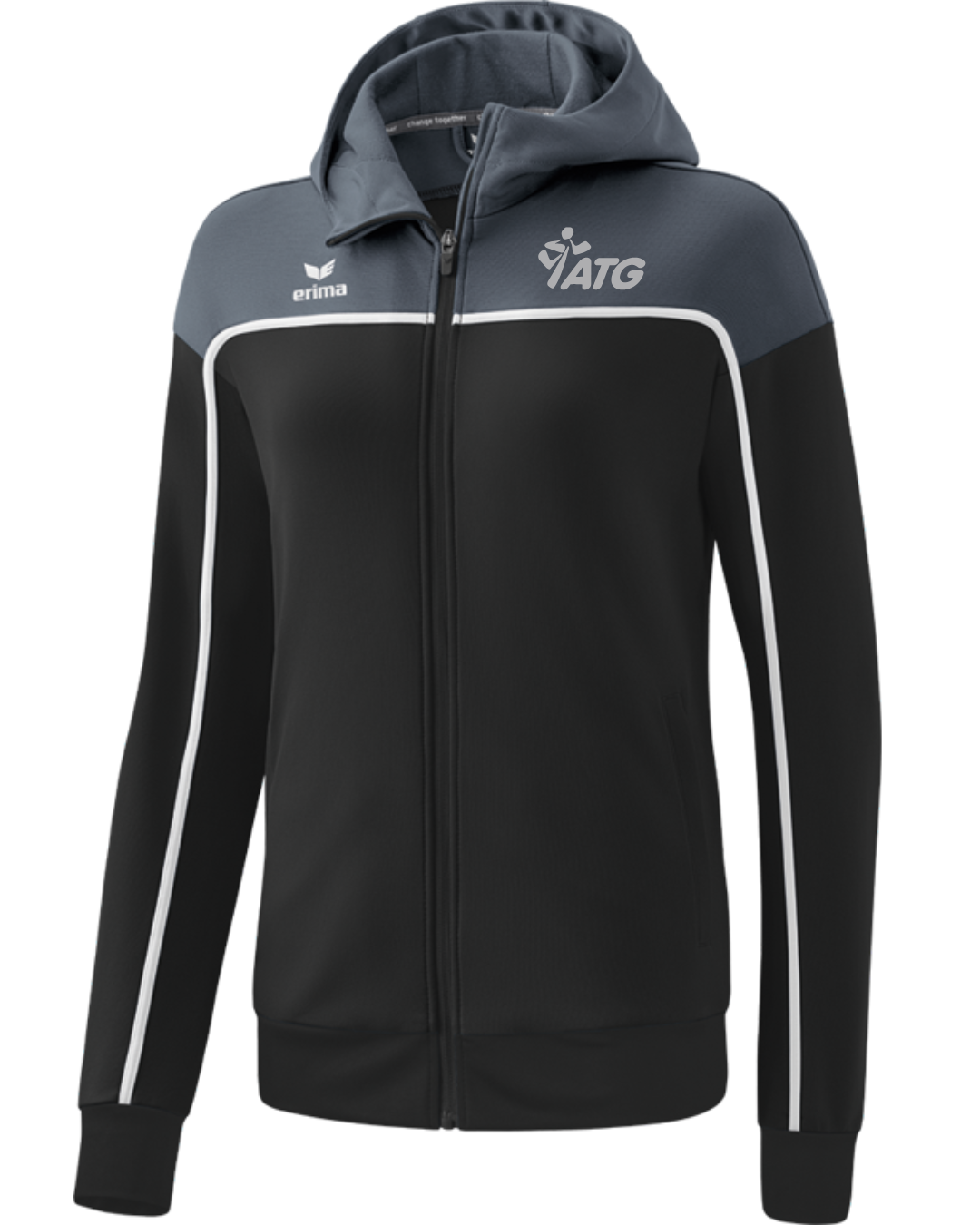 ATG Damen Trainingsjacke mit Kaputze